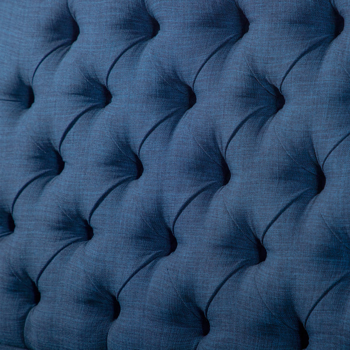 Ambrosia Button-Tufted Fabric Nailhead Wingback Bar Chairs (Set of 2)