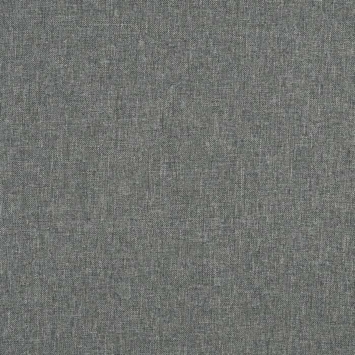 Swatch of the grey fabric of a contemporary grey sectional sofa with an adjustable ottoman