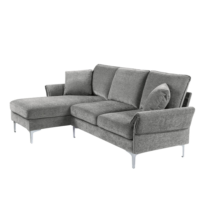 Dodding Contemporary Chenille Modular Sectional Sofa