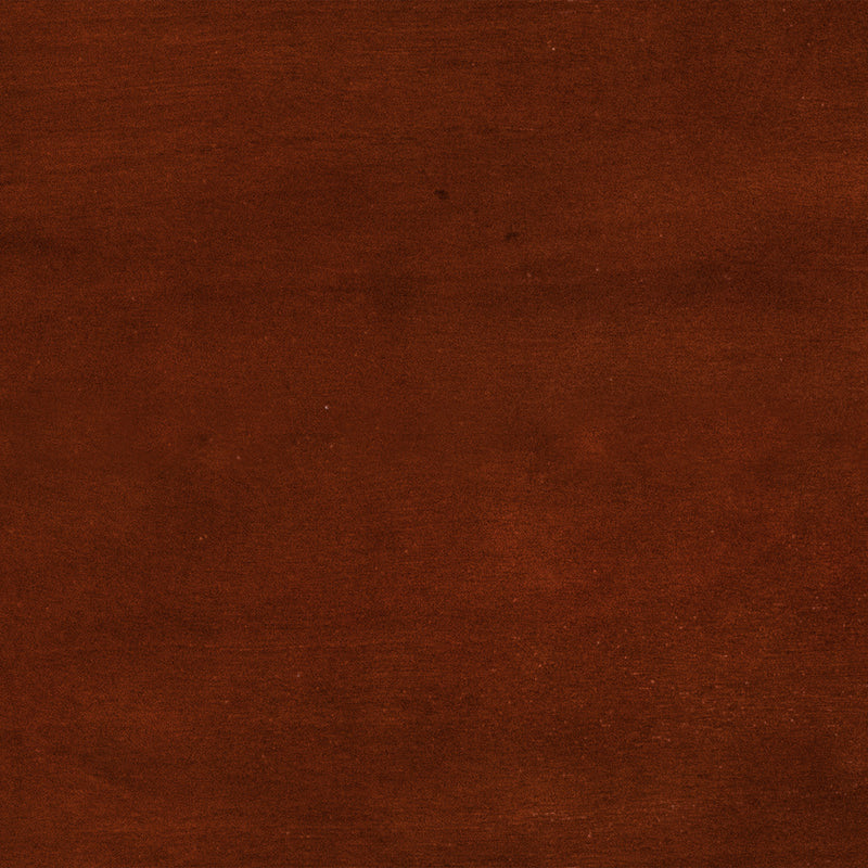 Swatch image of the cherry finish of a traditional solid wood six-drawer dresser