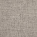 Swatch of the upholstery fabric of a modern light brown upholstered storage bench with a lift top