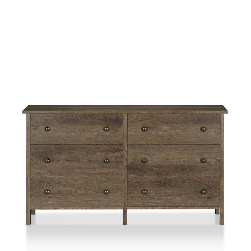 Mahoney Transitional 6-drawer Double Dresser (53-inch)