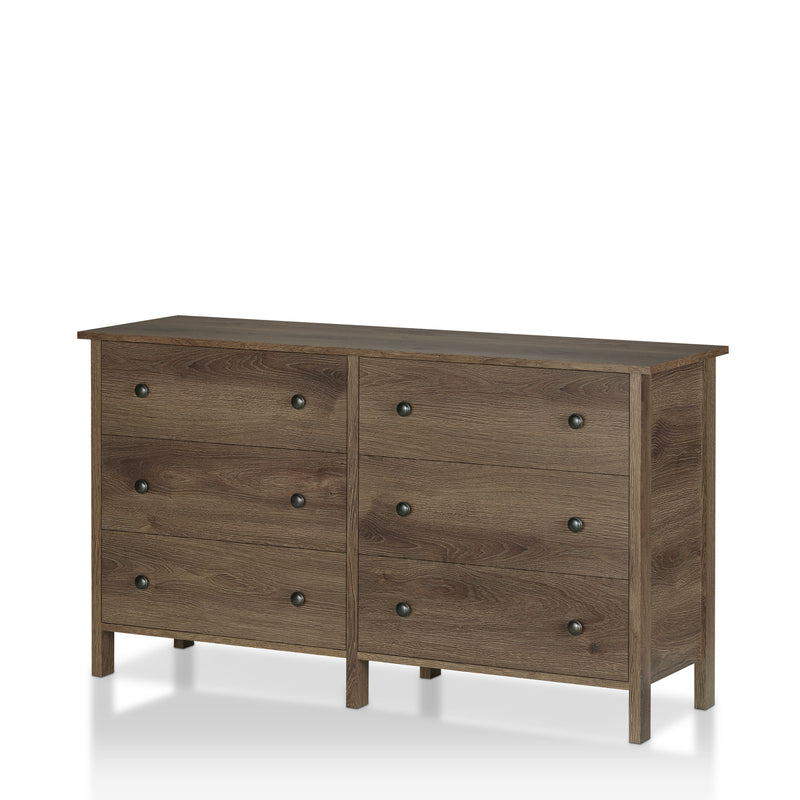 Mahoney Transitional 6-drawer Double Dresser (53-inch)