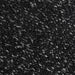 Swatch of the upholstery fabric on a contemporary black and metallic boucle curved kidney sofa 