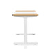 Two-Toned Electric Powered Height Adjustable 47-inch Office Desk