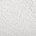 Swatch of the boucle upholstery of a mid-century modern walnut and beige boucle wingback queen bed