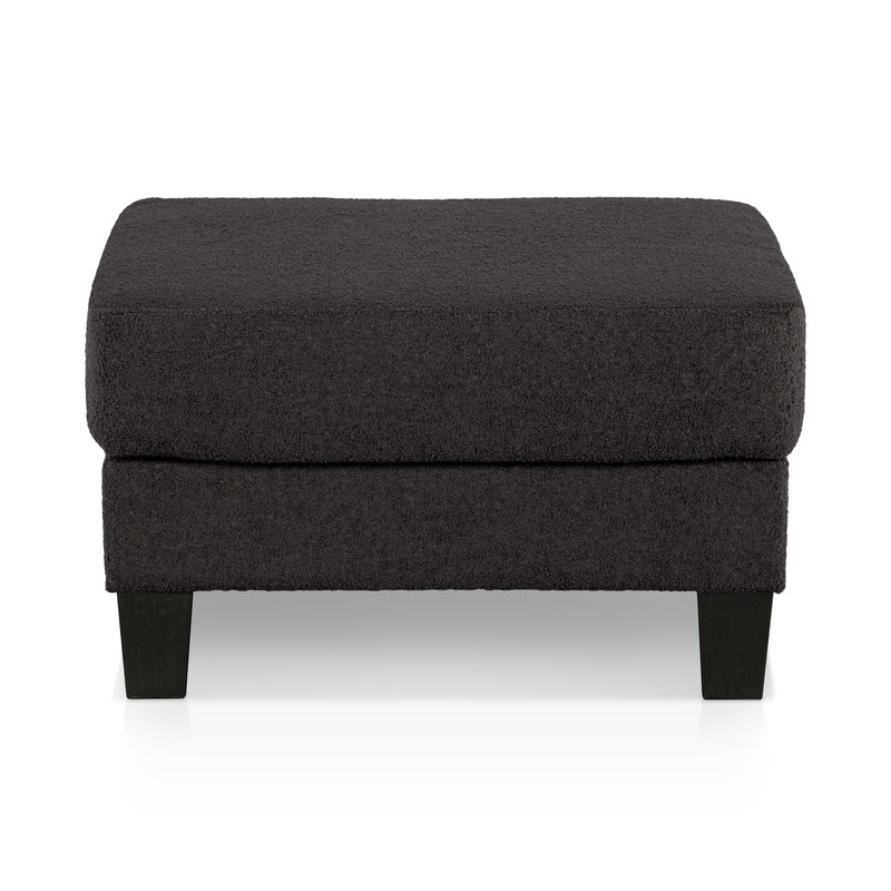 Xenia Modern Boucle Ottoman with Storage