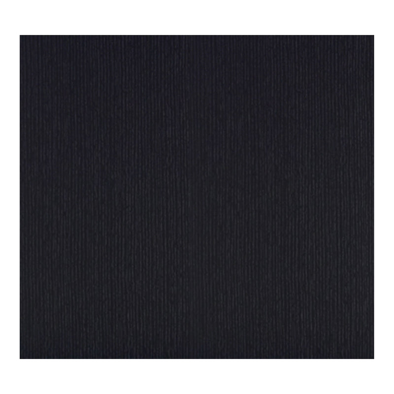 Front facing top view of a modern black square storage coffee table on a white background