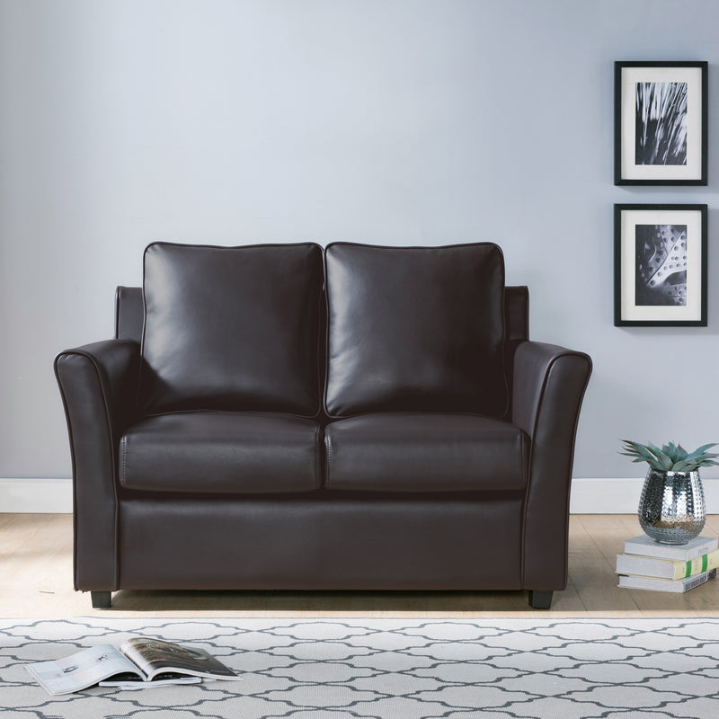 Tonie Transitional Upholstered Loveseat