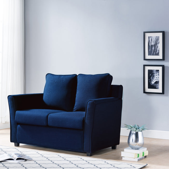 Tonie Transitional Upholstered Loveseat