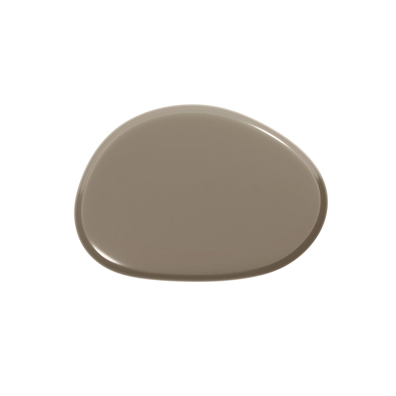 Kavren Modern Pebble Shape Low Profile Pedestal End Table