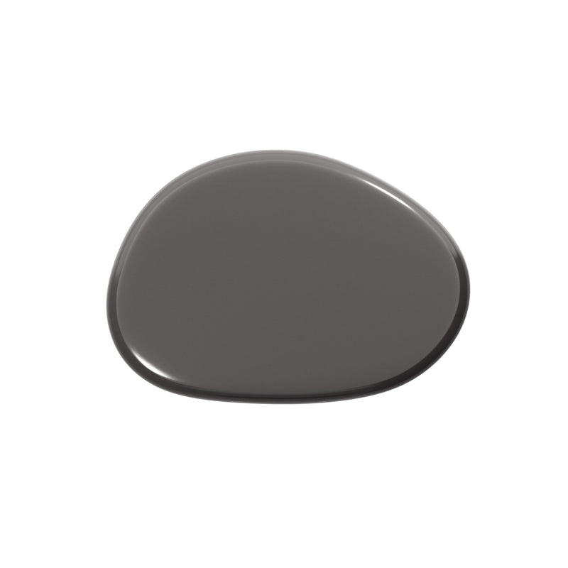 Kavren Modern Pebble Shape Low Profile Pedestal End Table
