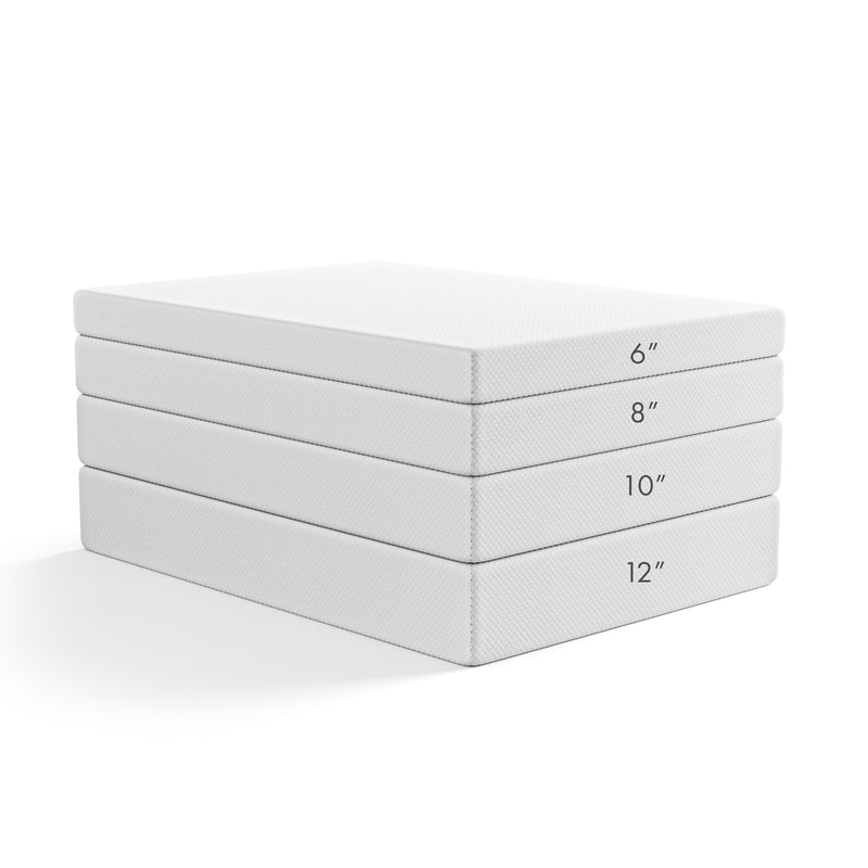 Rejuv Hypoallergenic 6" Memory Foam Bedroom Mattress