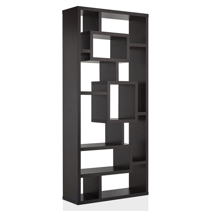 Bartlett Multi-Functional Geometric Open Back Bookshelf