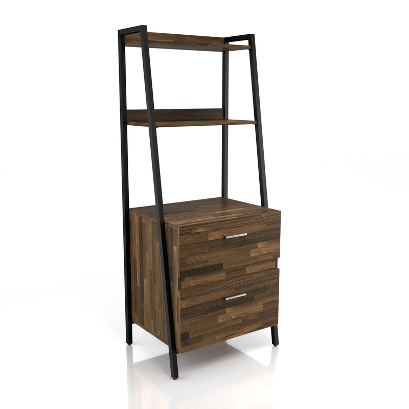 Frost Modern 63-inch Tall Wood Bookshelf with Drawers