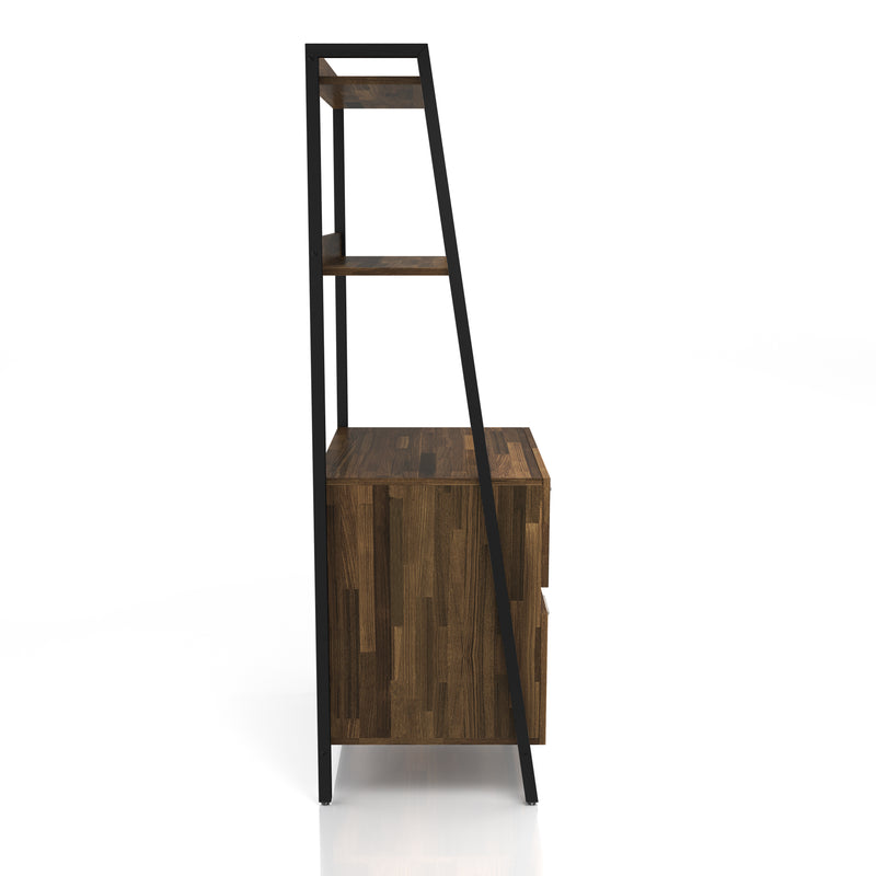 Frost Modern 63-inch Tall Wood Bookshelf with Drawers