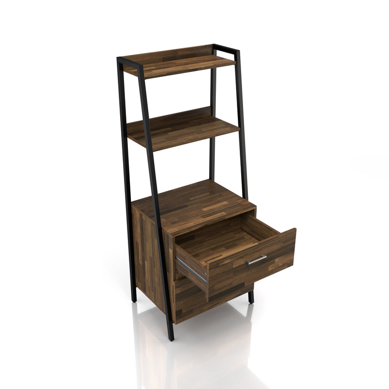 Frost Modern 63-inch Tall Wood Bookshelf with Drawers