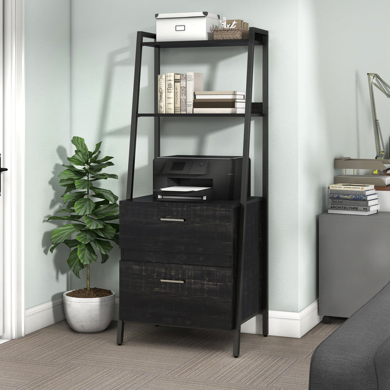 Frost Modern 63-inch Tall Wood Bookshelf with Drawers