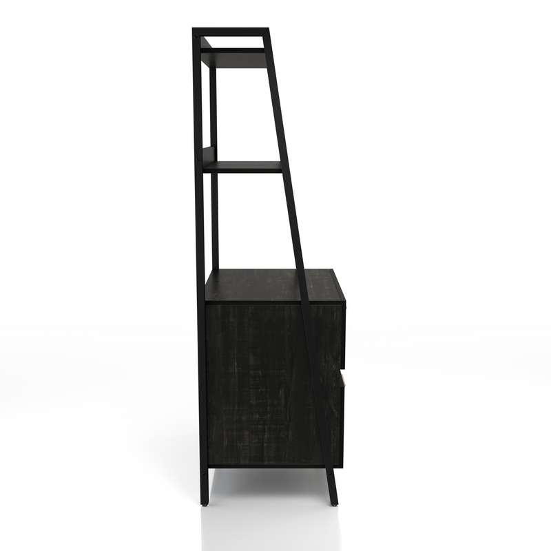 Frost Modern 63-inch Tall Wood Bookshelf with Drawers