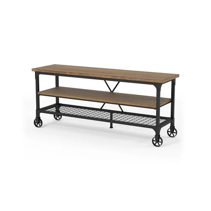 Tobiah Industrial TV Stand