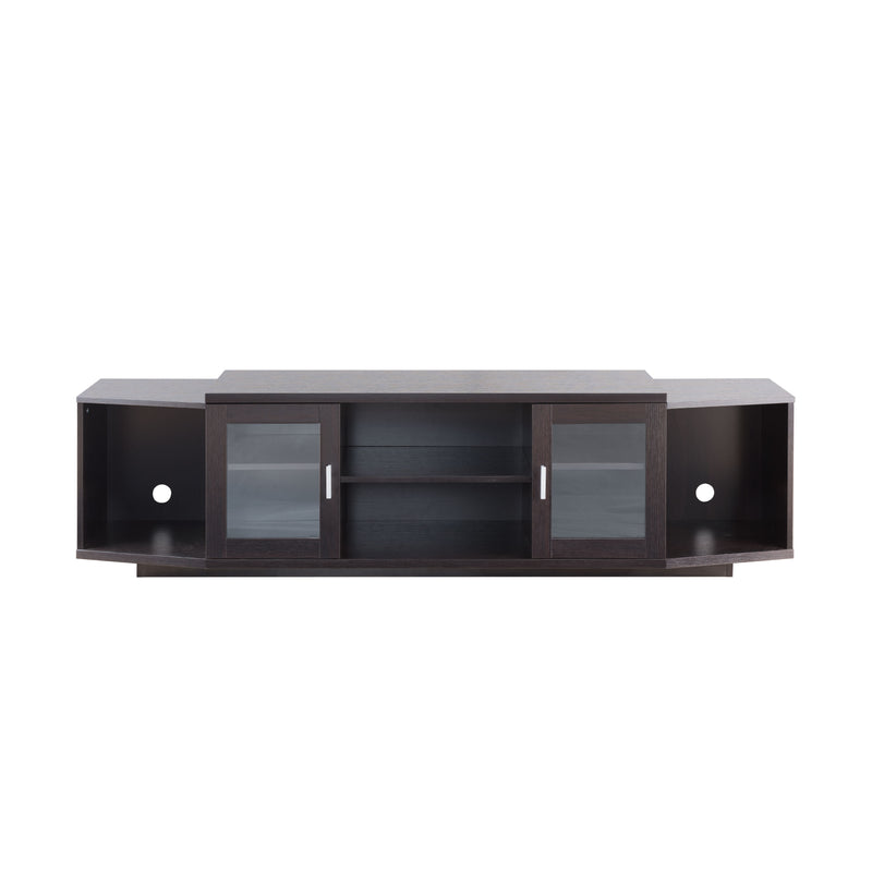 Madeira Contemporary  Cappuccino 72-inch TV Stand