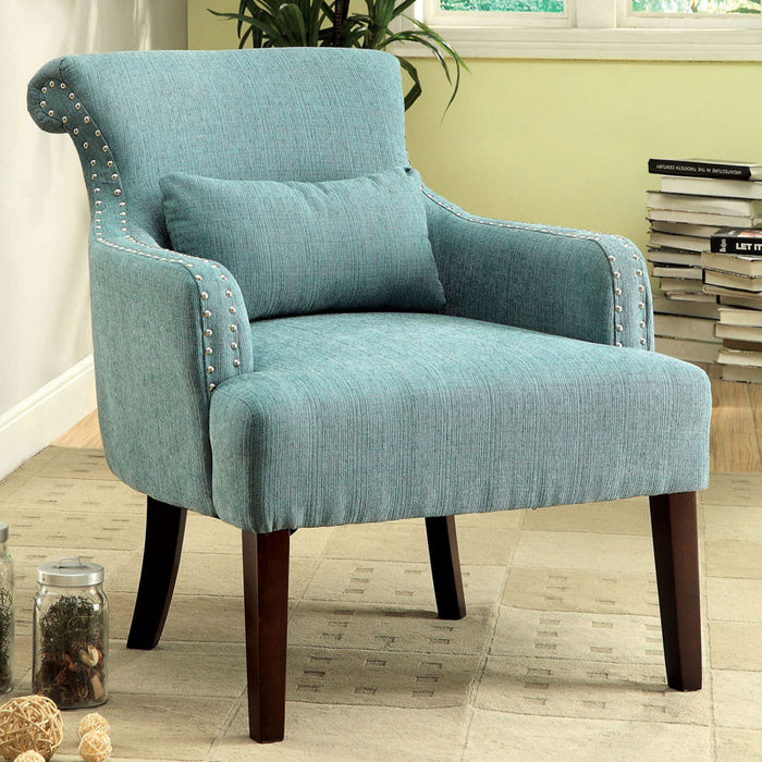 Agalva Contemporary Fabric Accent Chair