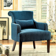 Agalva Contemporary Fabric Accent Chair