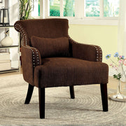 Agalva Contemporary Fabric Accent Chair
