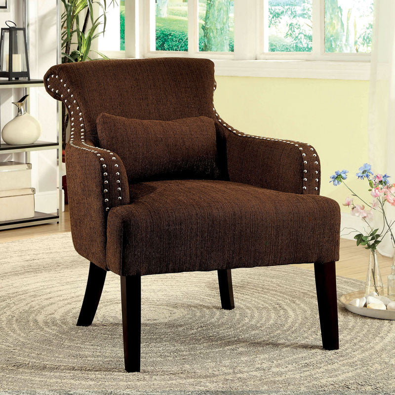 Agalva Contemporary Fabric Accent Chair