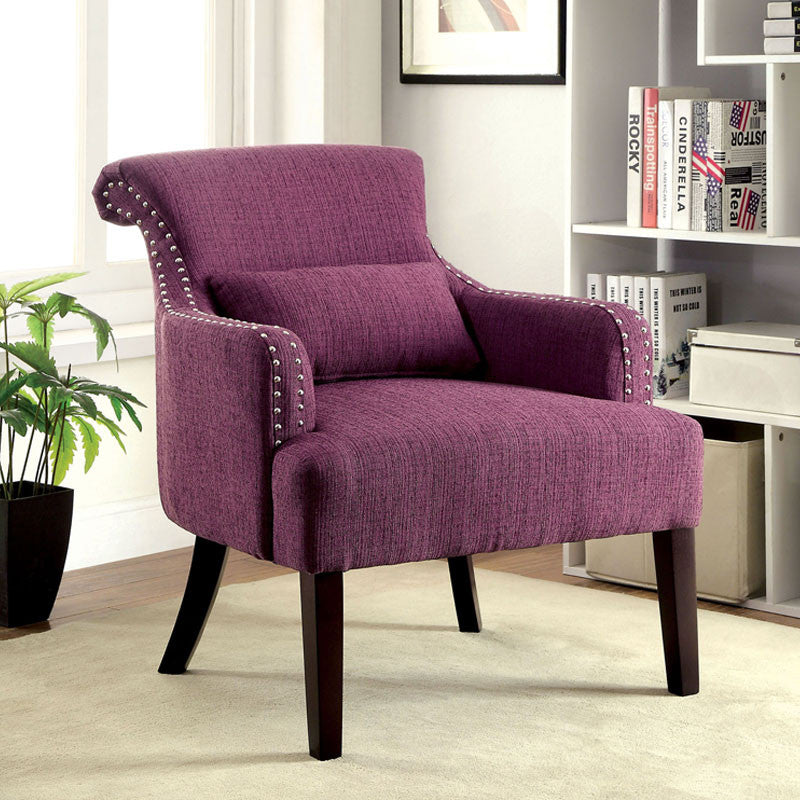 Agalva Contemporary Fabric Accent Chair