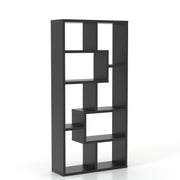 Verena Multi-Functional 71-inch Geometric Open Back Bookshelf
