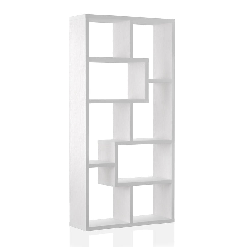 Verena Multi-Functional 71-inch Geometric Open Back Bookshelf