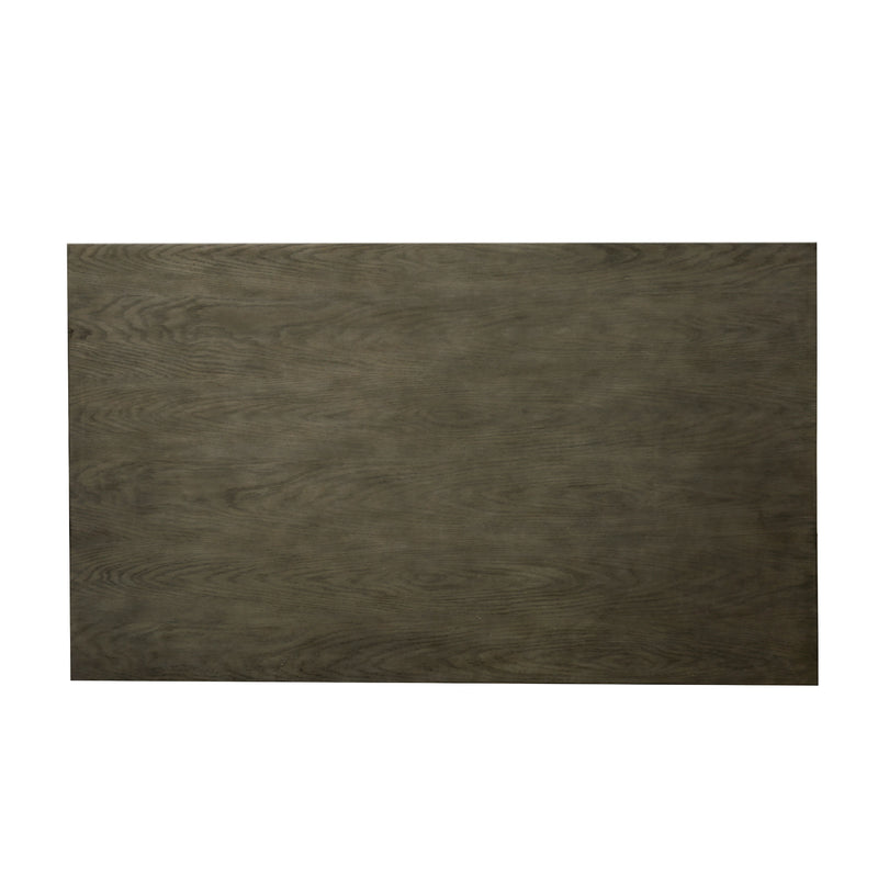 Dougherty Transitional Weathered Gray 7-Piece Dining Set