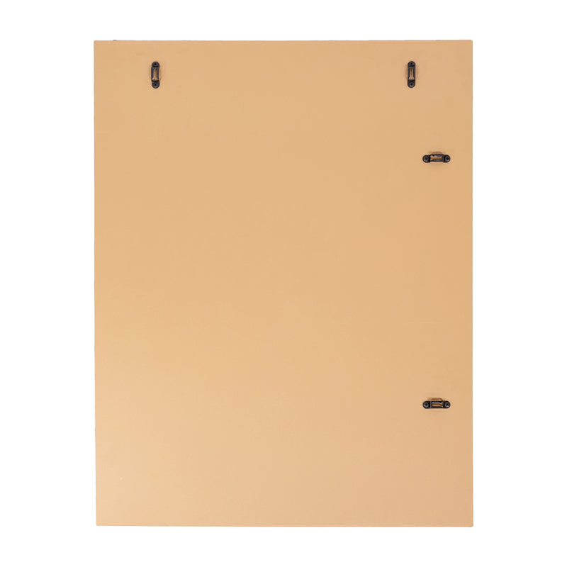 Campton Transitional White Mirror