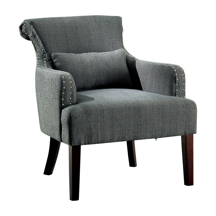 Agalva Contemporary Fabric Accent Chair