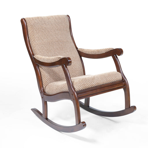 Irma English Style Antique Natural Oak Rocking Chair