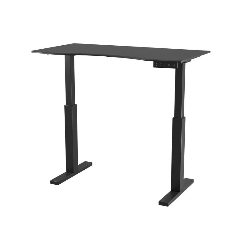 Shuler Contemporary Height Adjustable Desk with USB Power Outlet