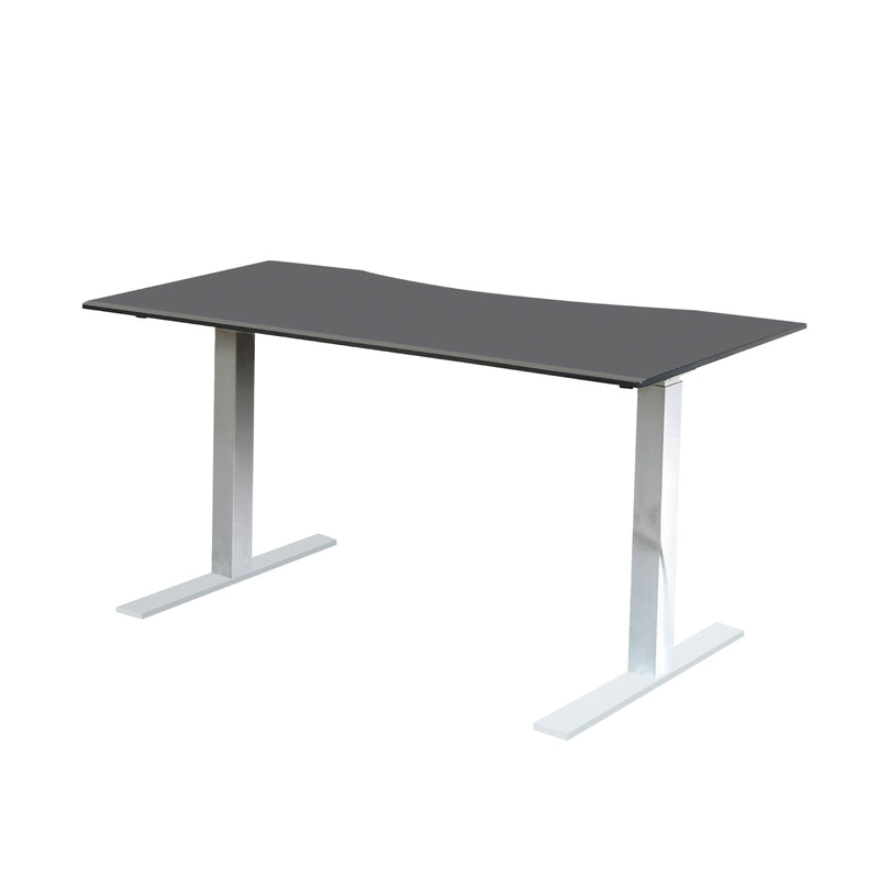 Shuler Contemporary Height Adjustable Desk with USB Power Outlet