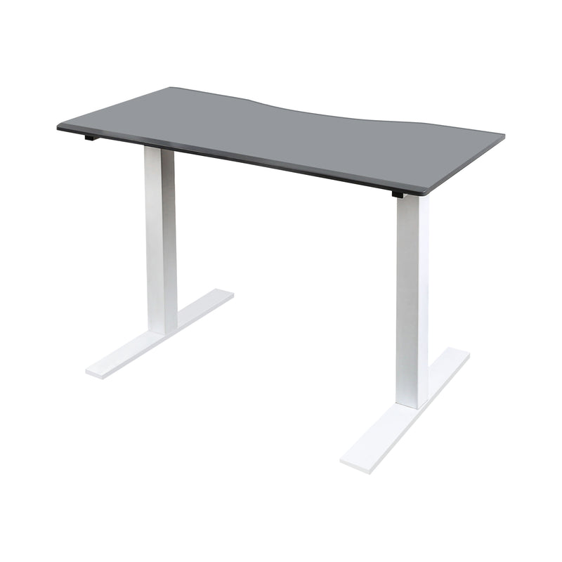 Shuler Contemporary Height Adjustable Desk with USB Power Outlet