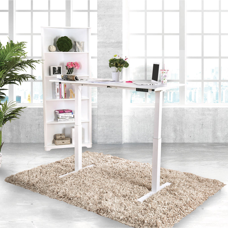 Shuler Contemporary Height Adjustable Desk with USB Power Outlet