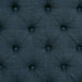 Swatch for ambrosia transitional blue nailhead trim fabric loveseat dining bench