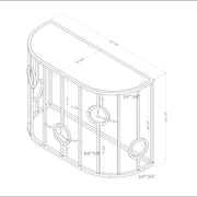 Dimensions of a sofa table.