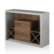 Jessen Industrial Concrete-Like Multi-Storage Buffet