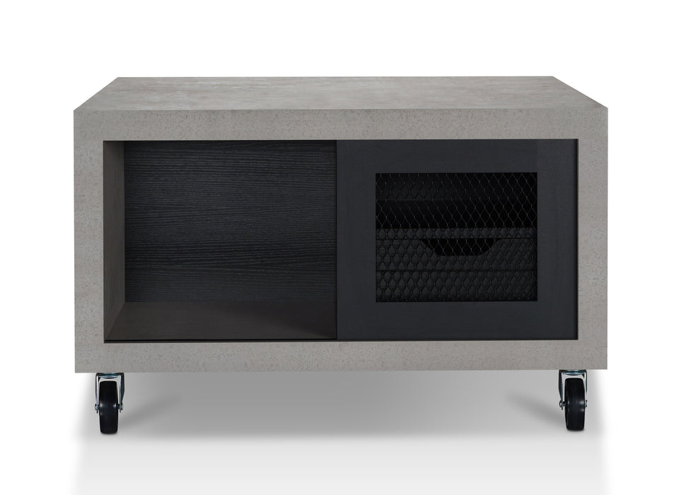 Matlock Industrial Multi-Storage Coffee Table