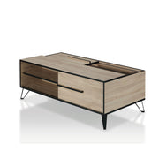 Evermore Modern Natural Oak Coffee Table