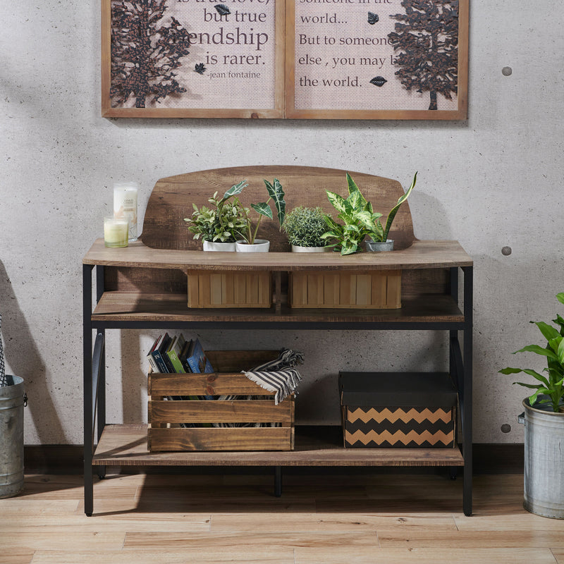 Rodricks Modern Reclaimed Oak Console Table