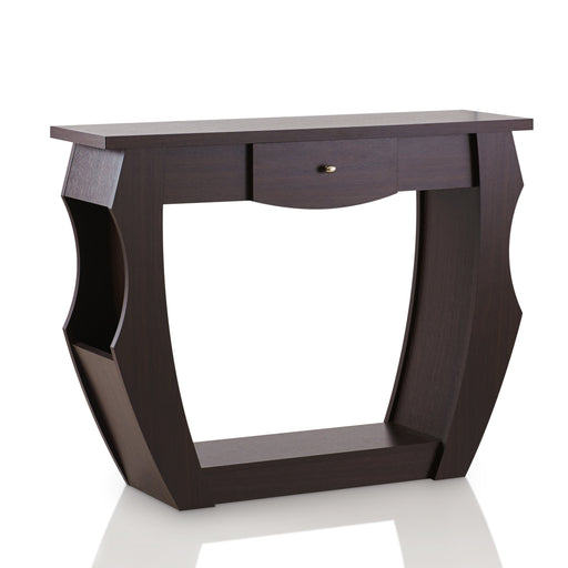 Parcilla Walnut Multi-Functional Single-Drawer Hallway Console Table