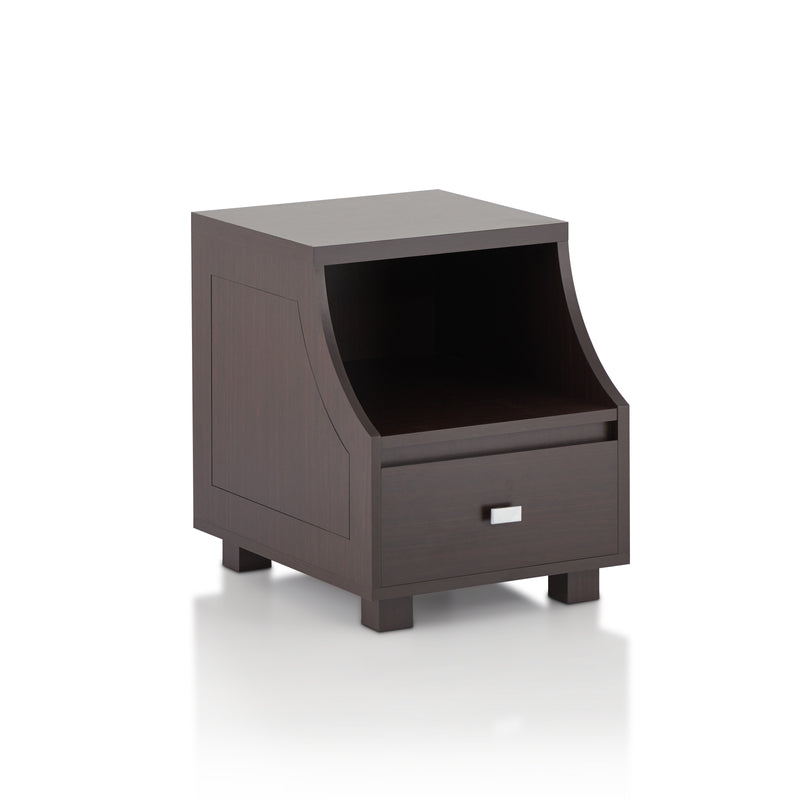 Andell Transitional Walnut End Table