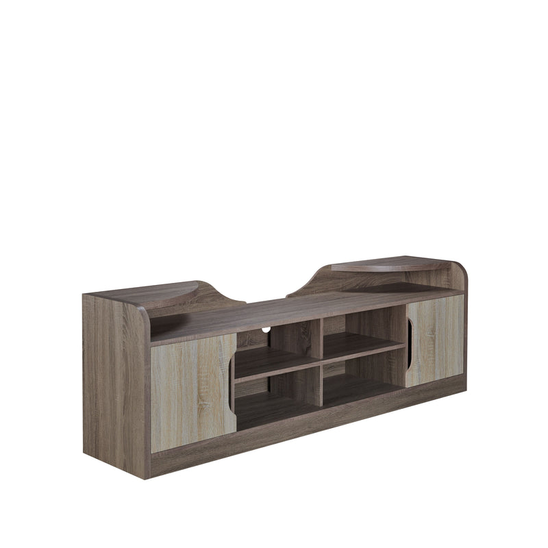 Bradson Rustic 72-inch Chestnut Brown TV Stand