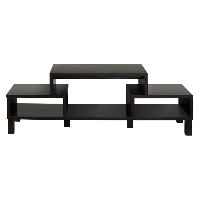 Barbour Contemporary Style Cappuccino Finish TV Stand